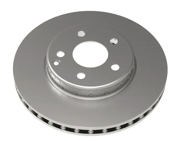 Hybrid-Verbundbremsscheibe DBA Street Series HC mit leichtem Zweiteiligen-Design aus gusseiserner Bremsfläche und Aluminiumtopf